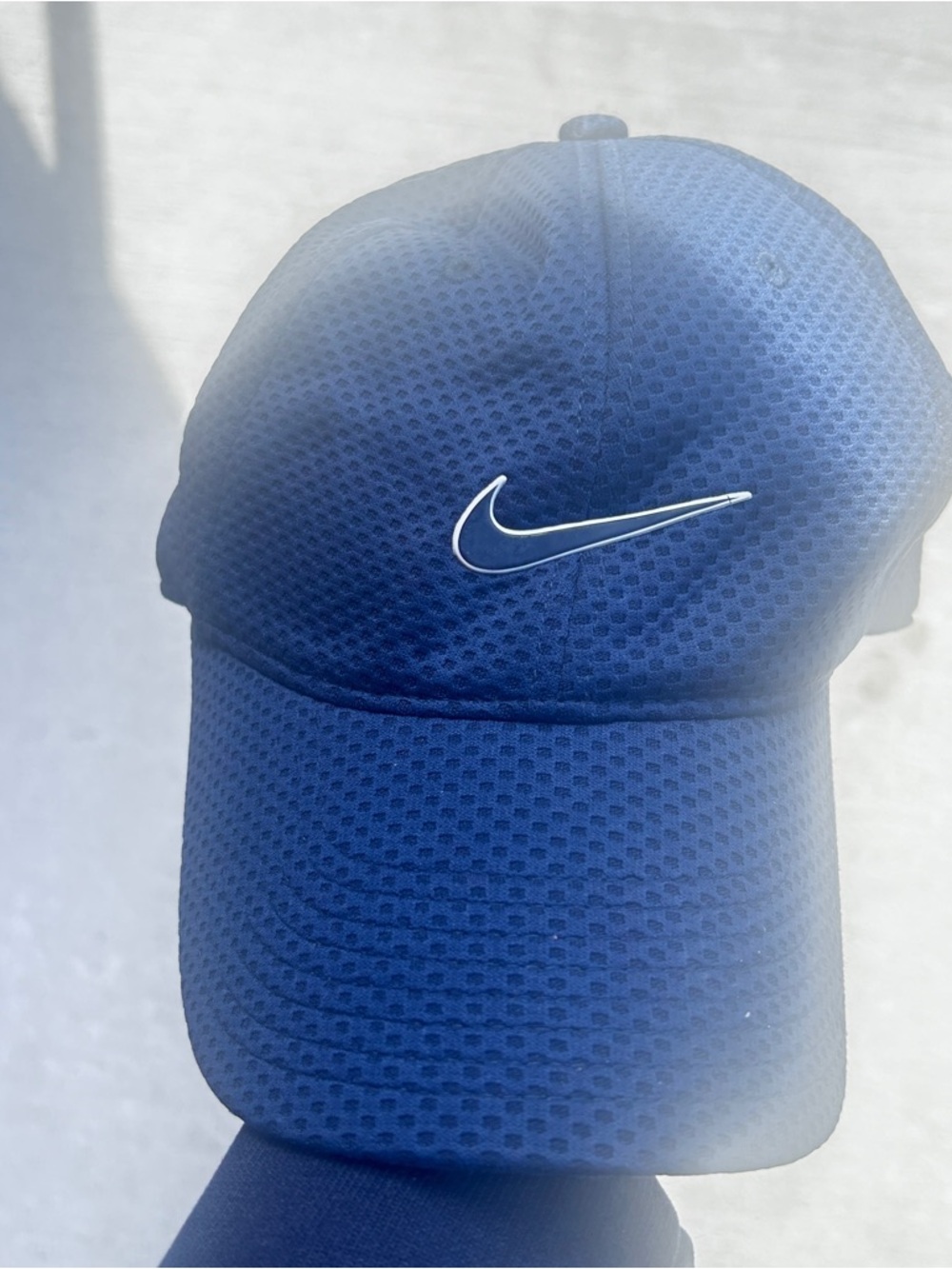 Nike Royal Blue Mesh Swoosh Baseball Cap